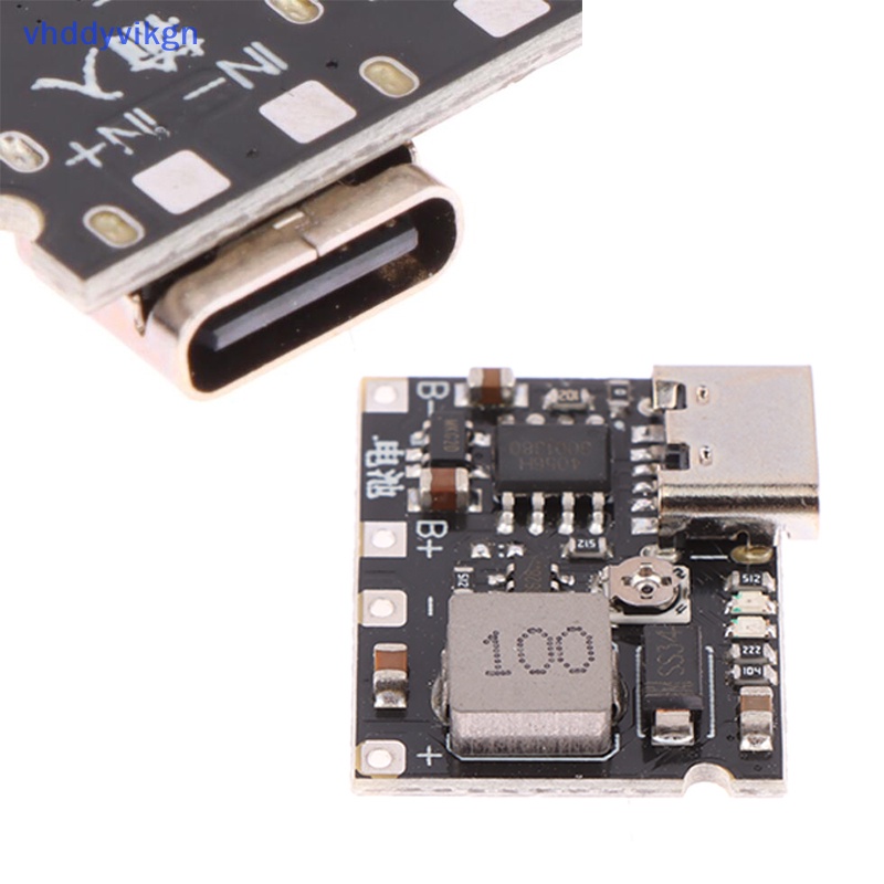 Mô Đun Tăng Áp Sạc Nhanh usb Loại c 2a lithium li-ion 18650 3.7v 4.2v vn