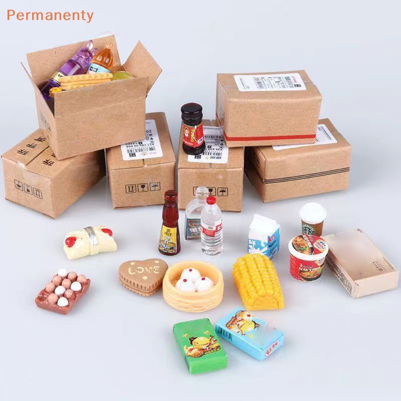 Đồ Chơi Mô Hình Chai Nước Giả mini Trang Trí Nhà Búp Bê