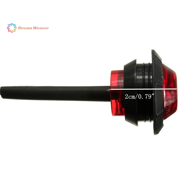 1 Đèn Tín Hiệu Tròn 3led 3 / 4 "Màu Vàng / Trắng Cho Xe Tải