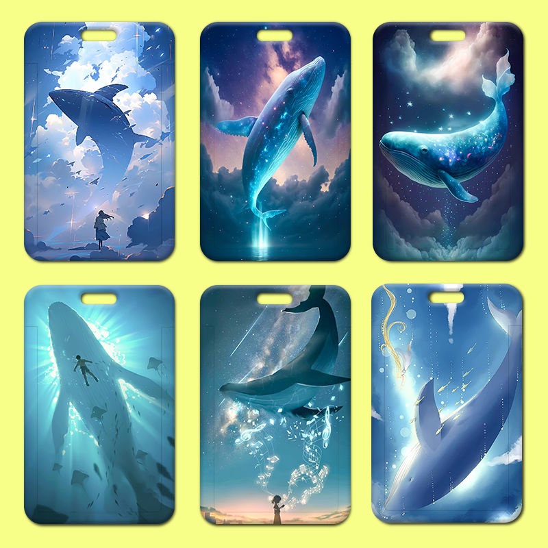 Thẻ Truy Cập Bộ Điều Khiển Thẻ Bài Hình Cá Voi Cho Học Sinh