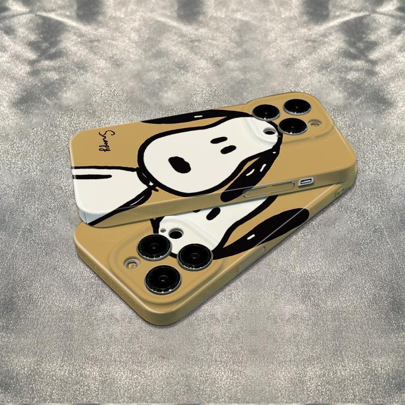 Ốp Điện Thoại In Hình snoopy Cho Iphone 15 14 13Pro 12 / 11 Xsmax xr / 7 / 8p