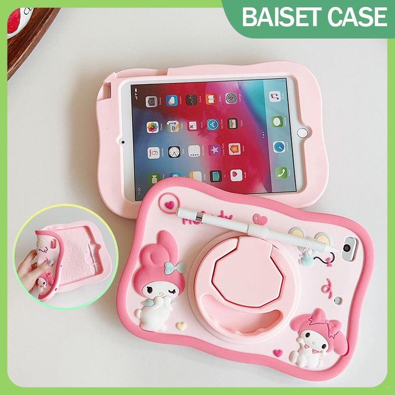 Bao Da Máy Tính Bảng Silicon Bảo Vệ 360 Độ Cho xiaomi pad 5 mi pad 5pro xiaomi pad 6 6pro 11inch° Vỏ Bọc Đứng Xoay Tròn Có Thể Gập Lại Cho Máy Tính Bảng