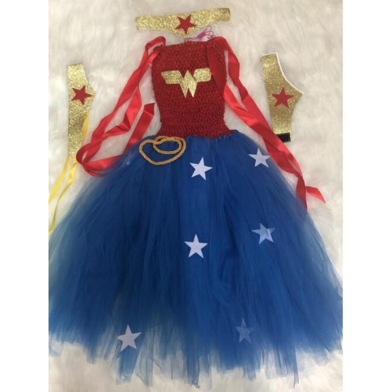 Bộ Đầm Hóa Trang Mừng Năm Mới Kèm Băng Đô Xinh Xắn Cho Bé Gái