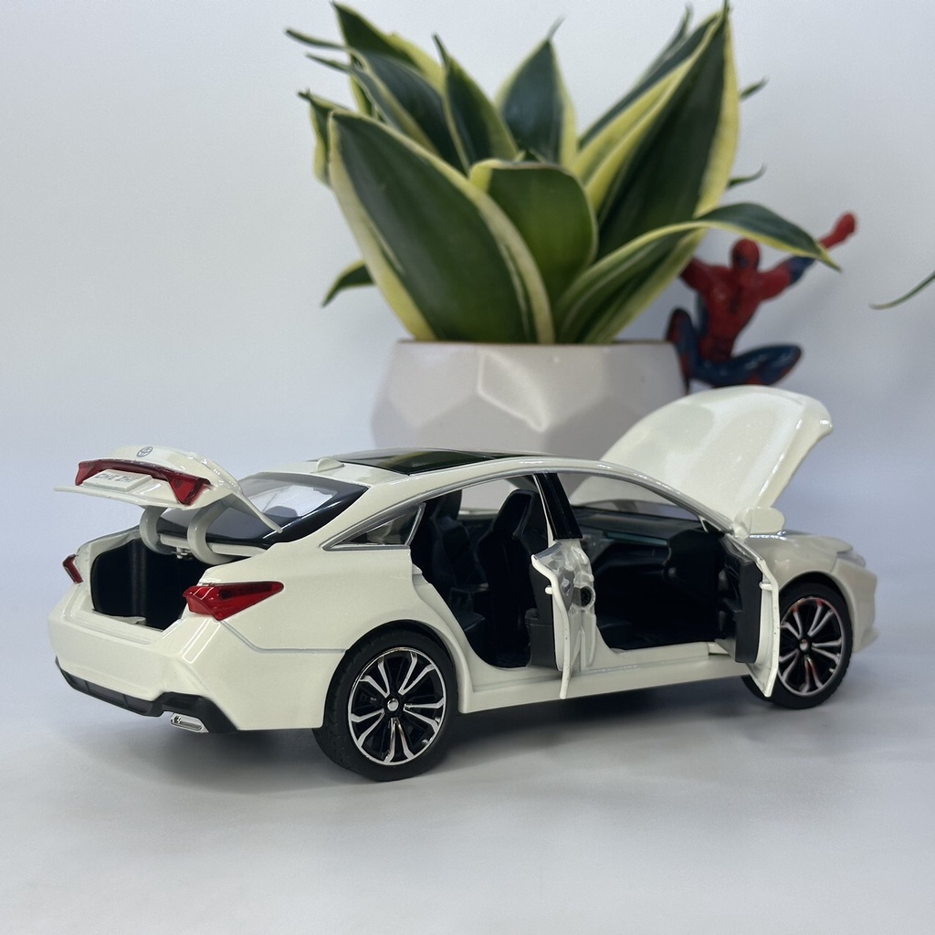 Mô hình xe kim loại Toyota Avalon tỷ lệ 1:24 chiếc xe Sedan sang trọng và đẳng cấp