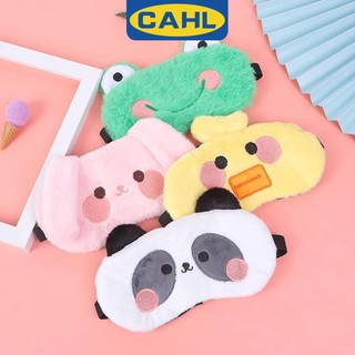 Bịt Mắt Ngủ Vải Bông Thoáng Khí Họa Tiết Gấu Trúc Hoạt Hình Dễ Thương Cá Tính Dành Cho Nam Và Nữ