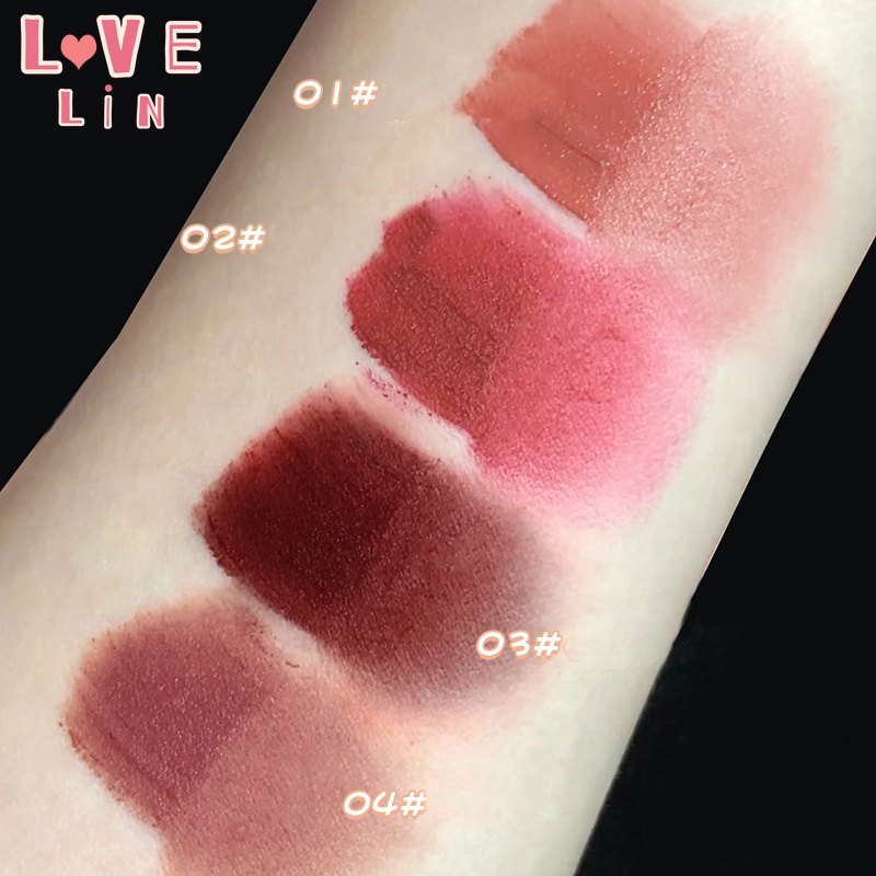 Son Môi Nhung Lì Bùn Hình Gấu Dễ Thương cuodui Chống Dính Cốc