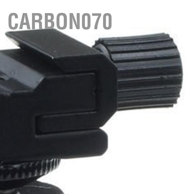 [Hàng HOT] Gá đèn Flash gắn máy ảnh Camera  - Đế giá đỡ đèn flash kẹp flash lên tripod bằng Kim Loại Đa Năng 【Carbon070】