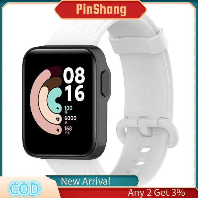 Pinshang Dây Đeo Thay Thế Bằng silicone Mềm Cho mi watch lite redmi watch1