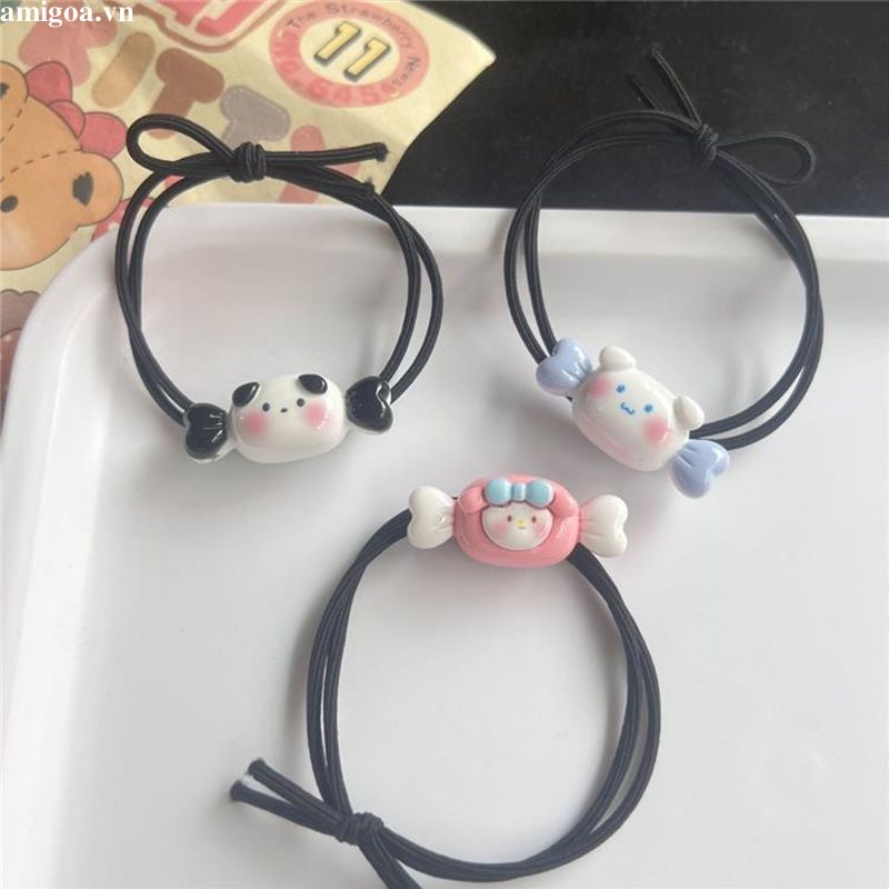 Dây Buộc Tóc sanrio Màu Kẹo Đơn Giản Dễ Thương
