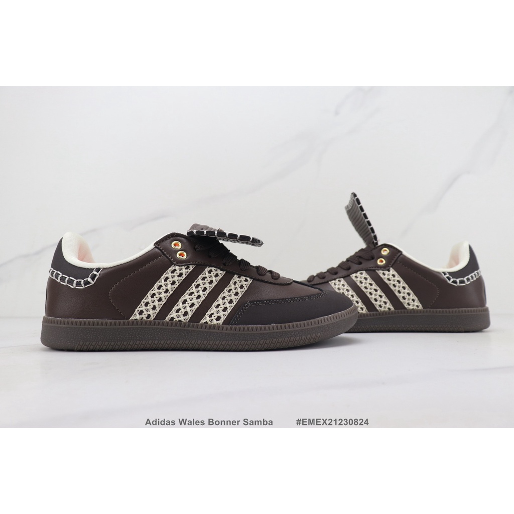 Giày Thể Thao adidas wales bonner samba Chất Liệu Da Size 36-45 Phong Cách retro