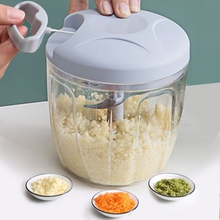 Máy xay tỏi ớt cầm tay Mini-convenient dây rút ớt máy xay tỏi máy nhà bếp