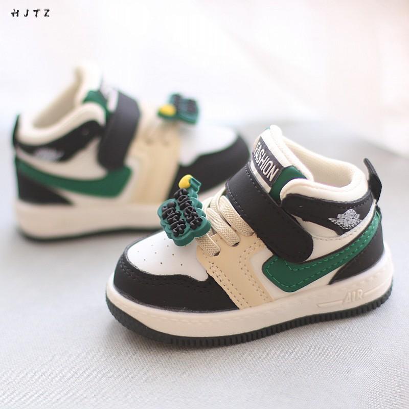 Giày Thể Thao Đế Mềm Chống Trượt Thoáng Khí Thời Trang Cho Bé