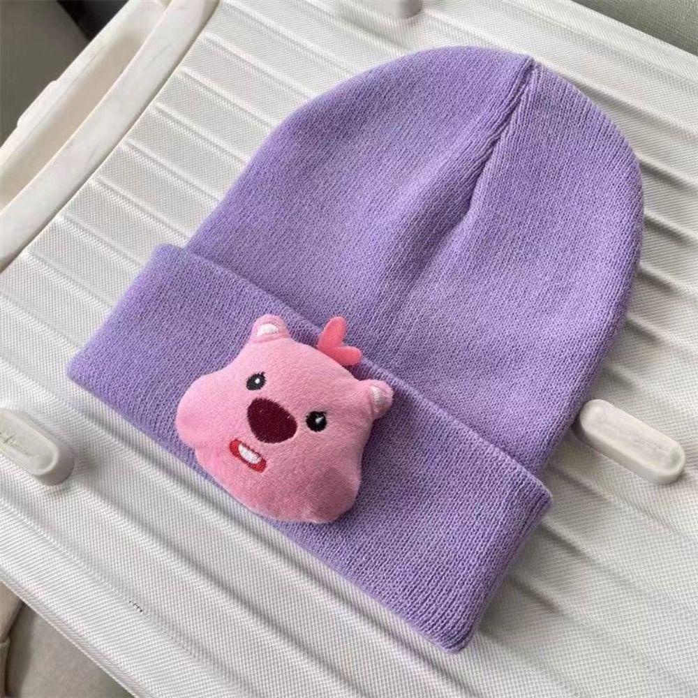 Yunhi Mũ beanie Dệt Kim Mềm Mại Đáng Yêu