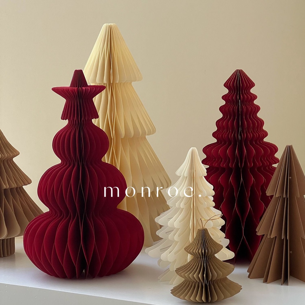 🎄Christmas Mới Cây Thông Giáng Sinh Để Bàn Trang Trí Phòng Khách Có Thể Gấp Gọn