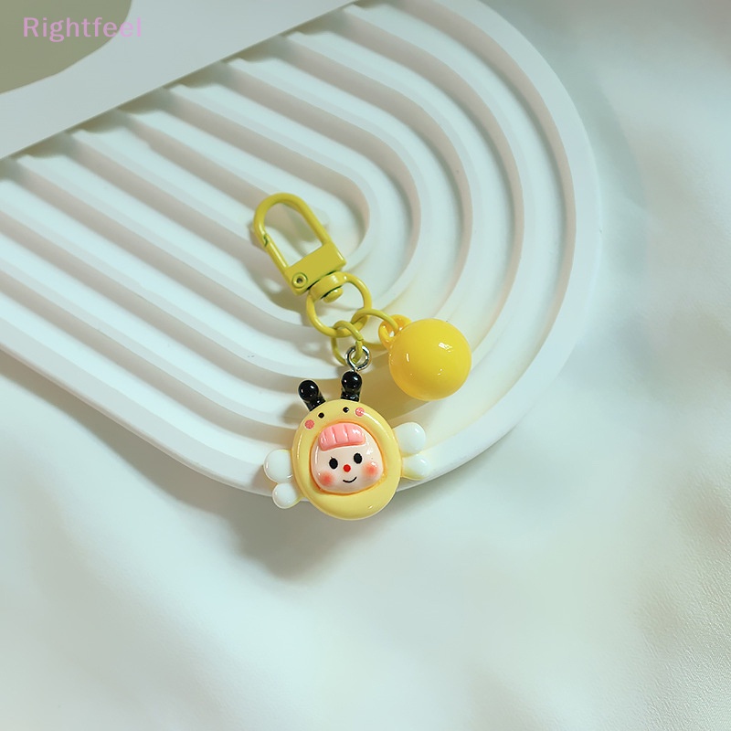 Móc Khóa Hạt Nhựa resin Nhỏ Một Mặt Hình Hoa Hướng Dương Hoạt Hình diy