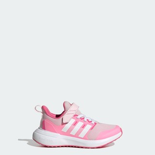 Adidas phong cách sống giày fortarun 2.0 cloudfoam có dây co giãn và quai dán trẻ em hồng ig5388