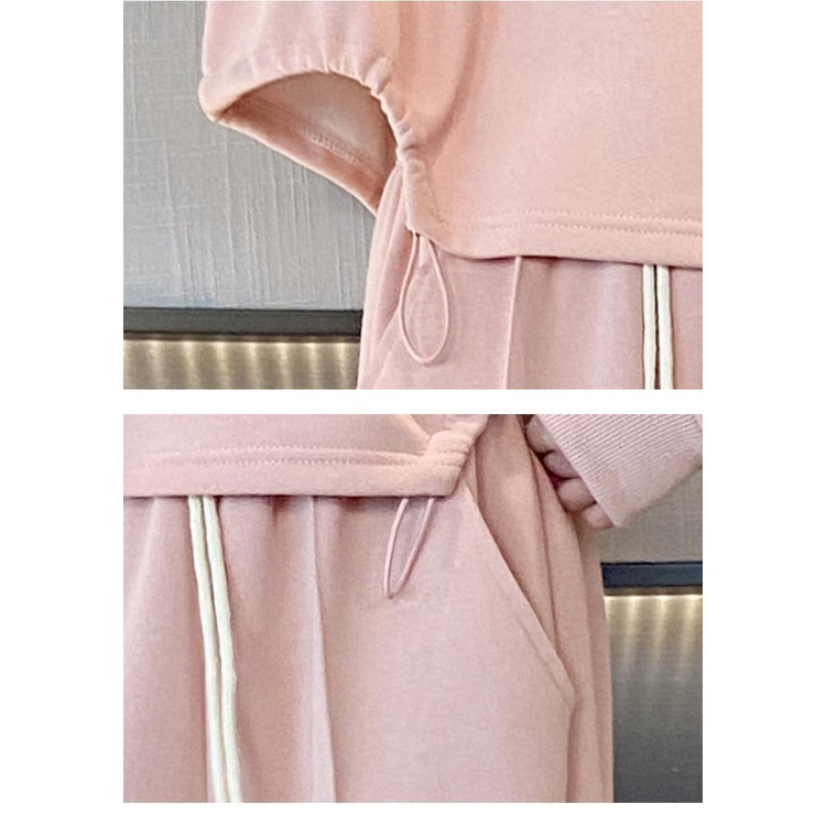 Set Áo Hoodie Và Quần Dài Thời Trang Mùa Thu Cho Bé Gái 5-6 - 7-8 - 9-10 - 11-12 - 13-14 Tuổi