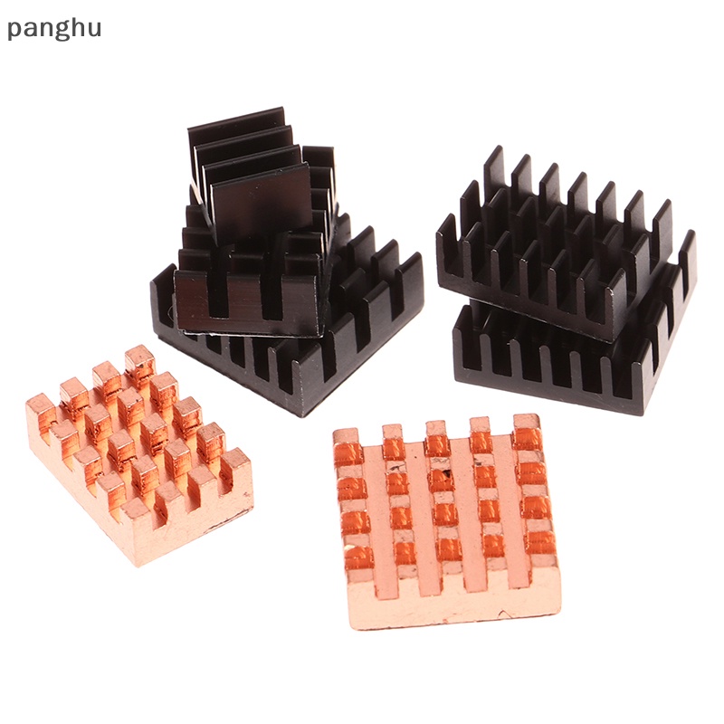 1 Bộ Tản Nhiệt Làm Mát Bằng Đồng Nguyên Chất Bằng Nhôm Màu Cam pi zero 3 / 3b
