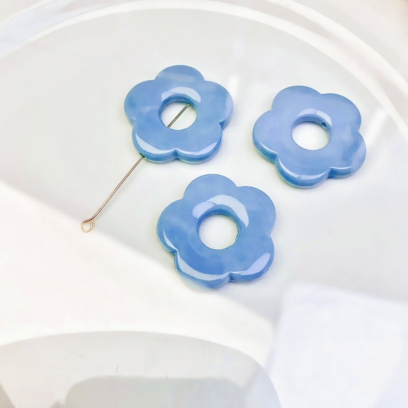 ✿ Vòng Cổ Choker Mặt Hoa acrylic Thời Trang