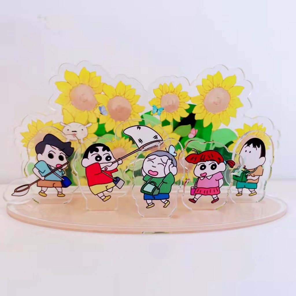 Bảng Vẽ Trang Trí Bằng acrylic Hình Cậu Bé Bút Chì shin-chan Dễ Thương