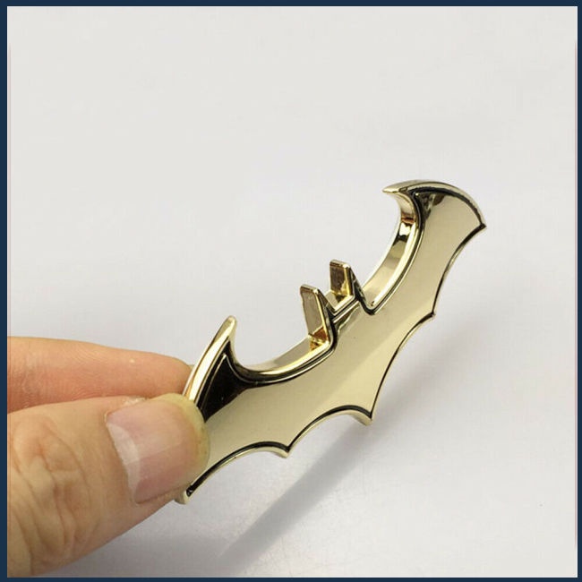 Logo Kim Loại Hình Dơi 3d Trang Trí Xe Hơi Xe Máy