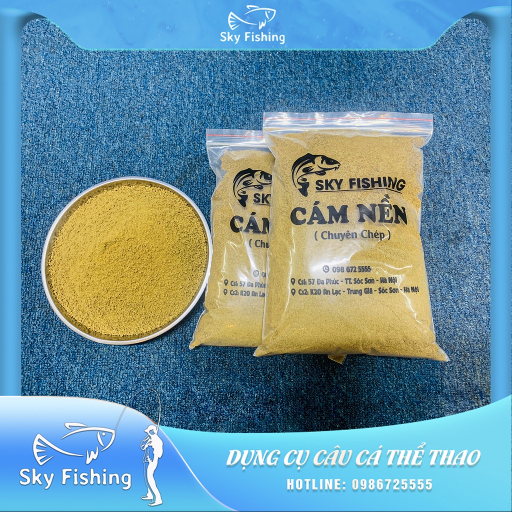 Cám câu cá,1kg cám nền câu chuyên chép