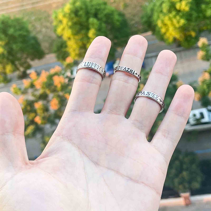 Nhẫn Bạc 925 Hóa Trang Nhân Vật luffy Trong Phim one piece