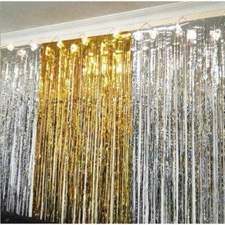 Rèm kim tuyến 1x2m trang trí sinh nhật, trang trí tiệc PVN255