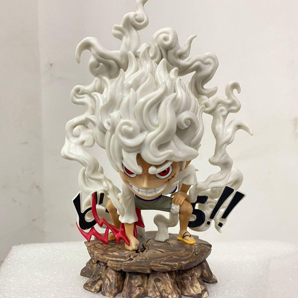 Mô hình Luffy Gear 5 Nika Action Sun God 16cm - có hộp màu