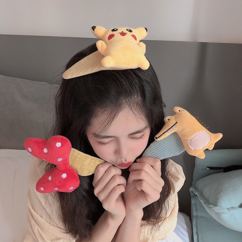 Kẹp Tóc Hình pikachu Dễ Thương Cho Nữ Thời Trang