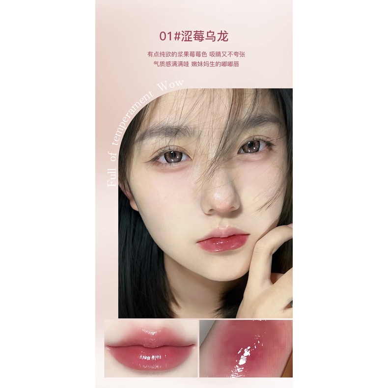 Pink Coco Son Môi Dưỡng Ẩm Lâu Trôi Thiết Kế Hình Chai Sữa Độc Đáo