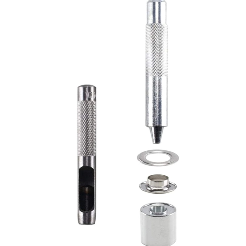 Set 100 Khoen 4 Màu 12mm Chuyên Dụng Cho Sửa Chữa Rèm Vải / Da / Vải