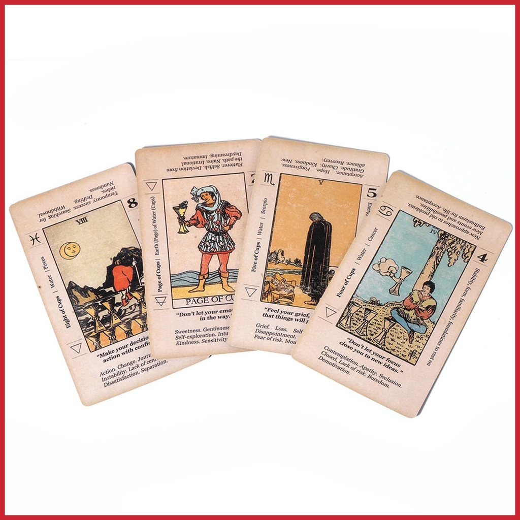 Bộ Bài tarot 78 Lá Phiên Bản Tiếng Anh