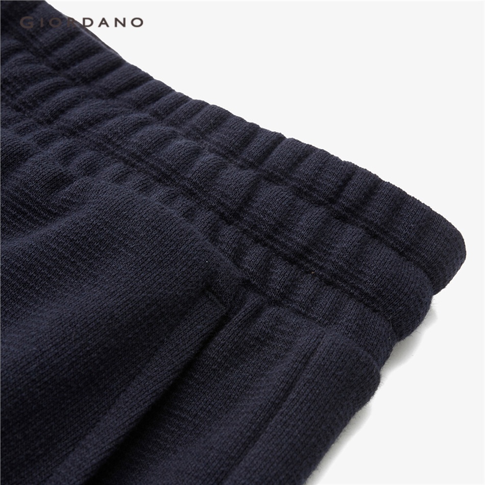 GIORDANO MEN Drawstring elastic waist loose joggers 01113103