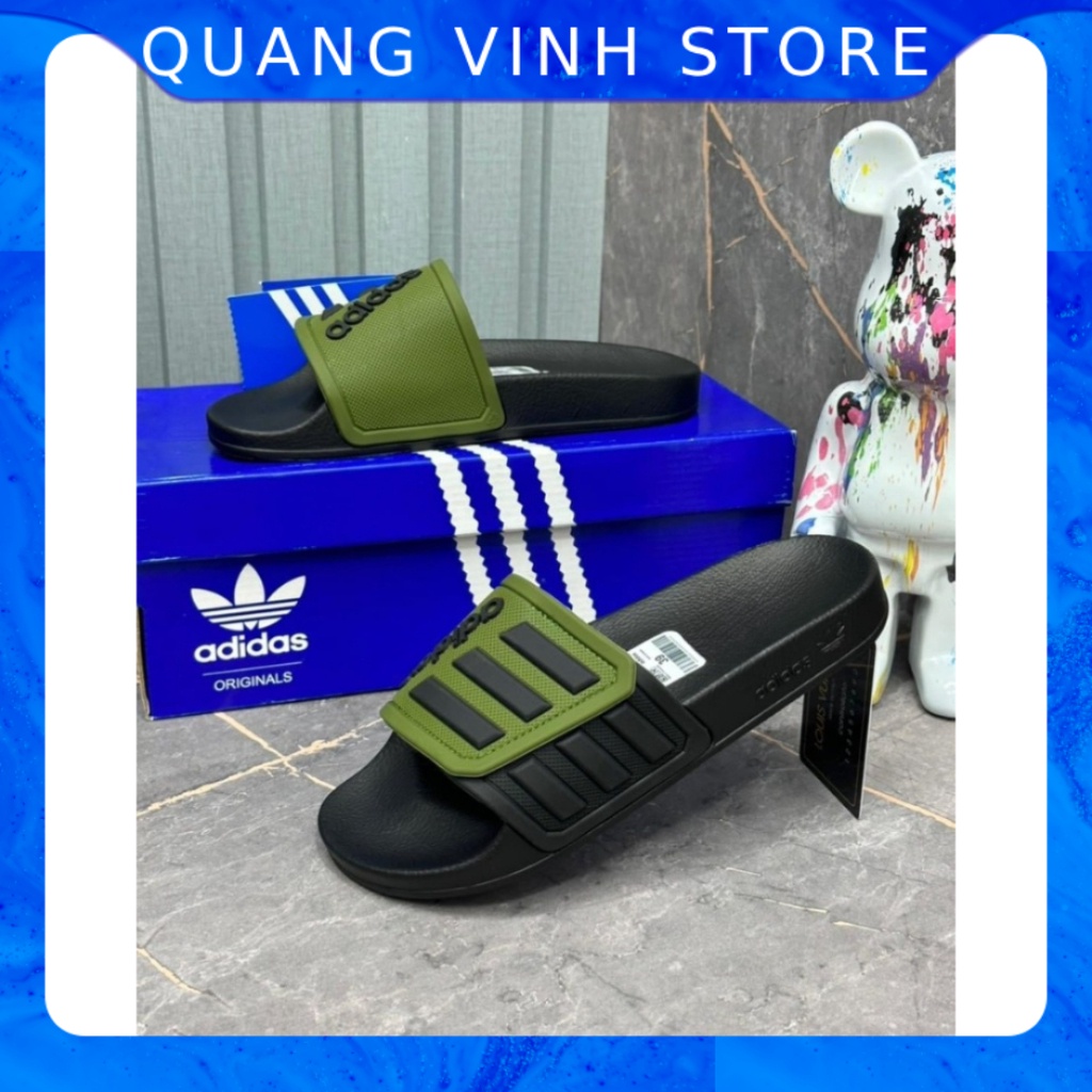 Dép nam nữ A.D.I.D.A.S quai ngang chống thấm nước cao cấp  - Quang Vinh Store