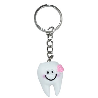Set 10 Móc Khóa Hình Chiếc Răng Dễ Thương