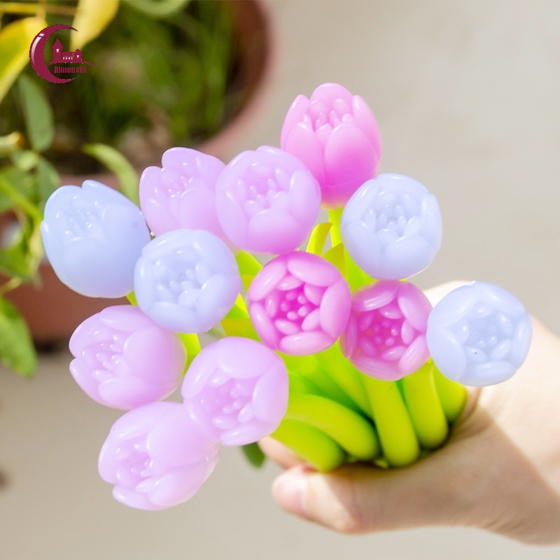 Almencla Bút Bi Thay Đổi Màu Sắc Ngòi 0.38mm Ngòi Bút Bi Dễ Thương
