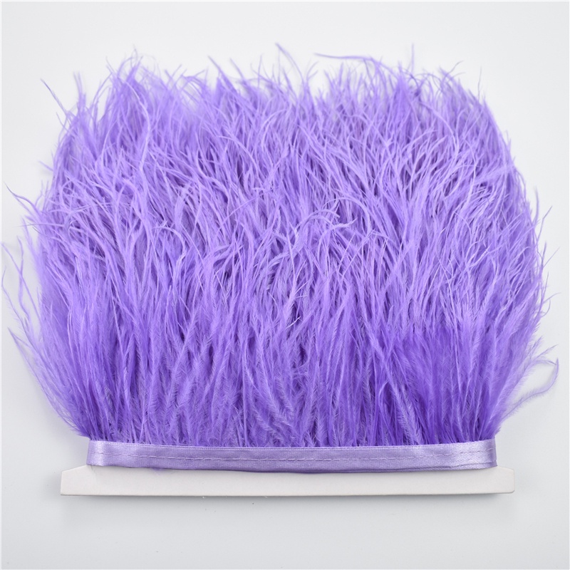 1m Dây Ruy Băng Lông Đà Điểu 8-10cm Nhiều Màu Sắc Dùng Làm Đồ Thủ Công / Trang Trí Váy