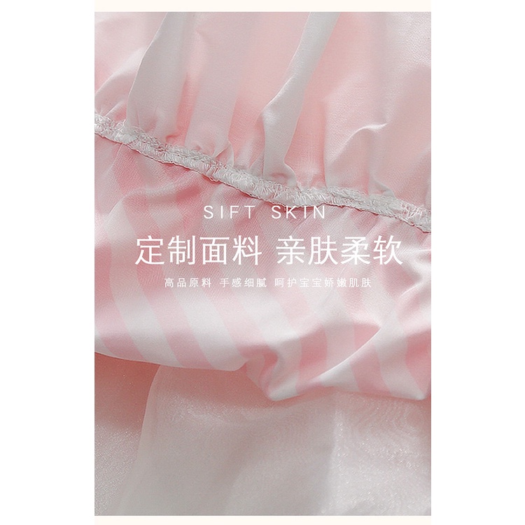 Đầm Công Chúa lolita Tay Dài Mềm Mại Thời Trang Xuân Thu Cho Bé Gái