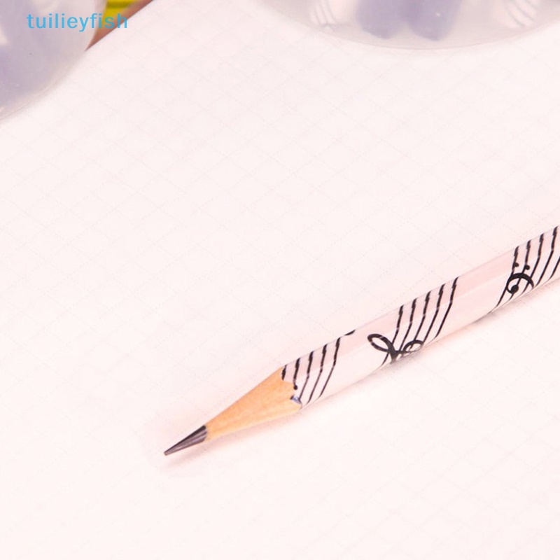 Tuilieyfish Set 12 Bút Chì In Hình Nốt Nhạc Dễ Thương Cho Học Sinh Tiểu Học