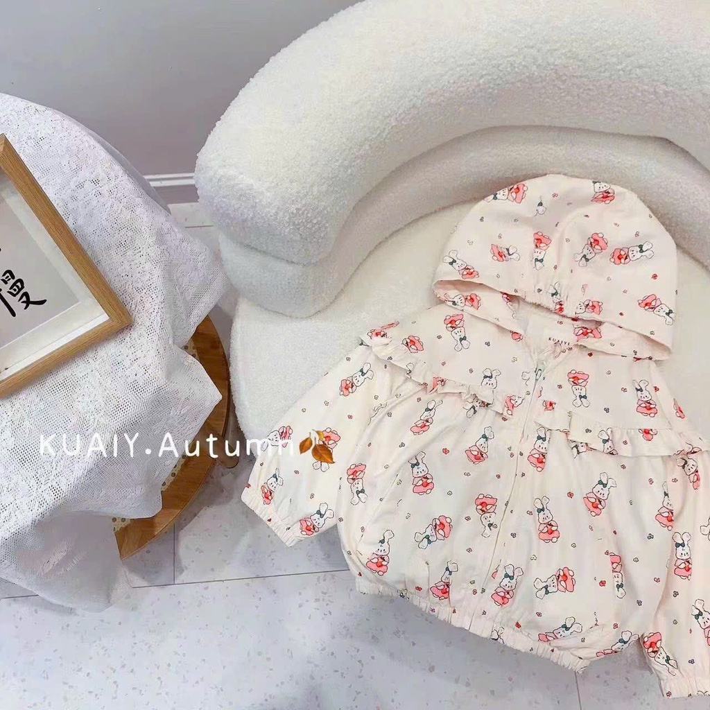 Áo khoác gió cho bé gái QCCC 2301