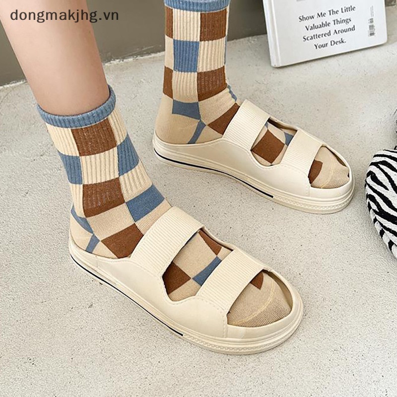 Dép Quai Ngang Đế Dày Chống Trượt Màu Trơn Thời Trang Dành Cho Nữ