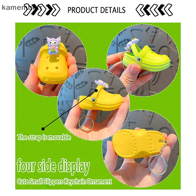Móc Khóa Hình Đôi Dép mini Dễ Thương