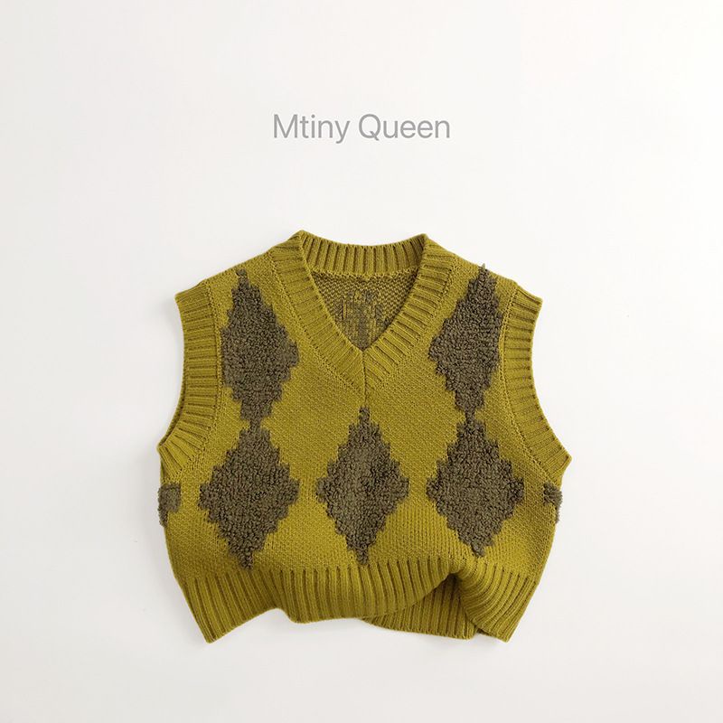 Áo sweater Dệt Kim Cổ Chữ v Thời Trang Mùa Thu 2023 Cho Bé