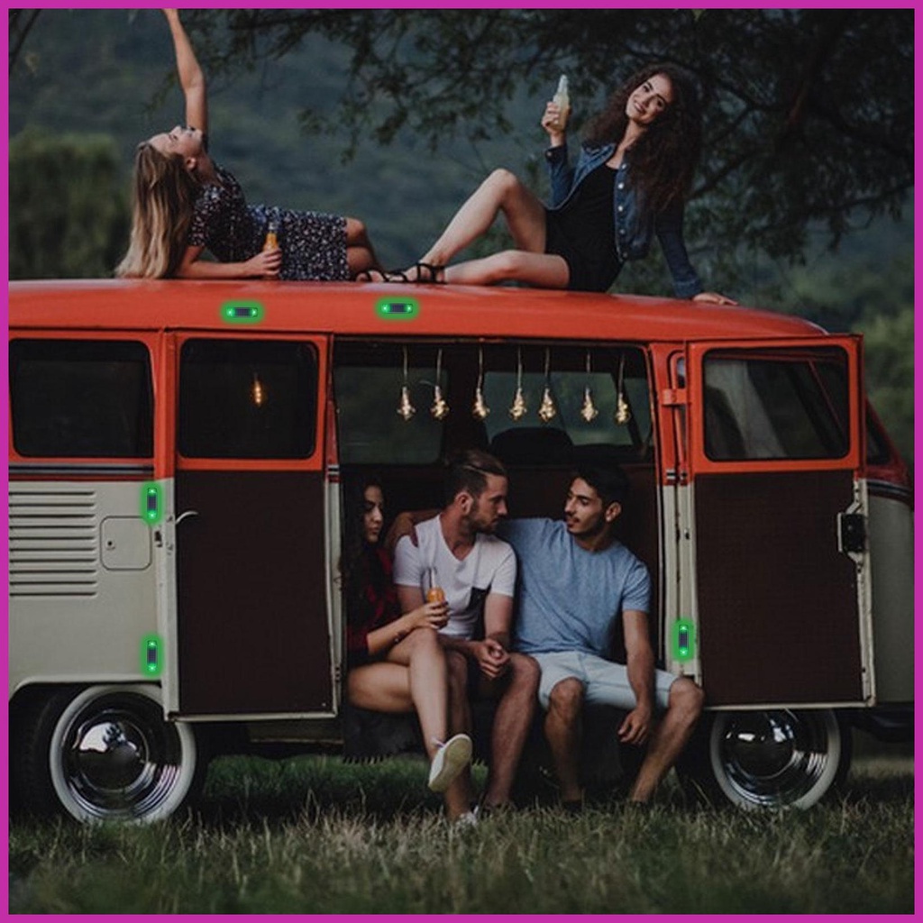 Nhấp Nháy Đèn led mini Cảnh Báo Sử Dụng Năng Lượng Mặt Trời Chống Thấm Nước Đa Năng Trang Trí Xe Tải