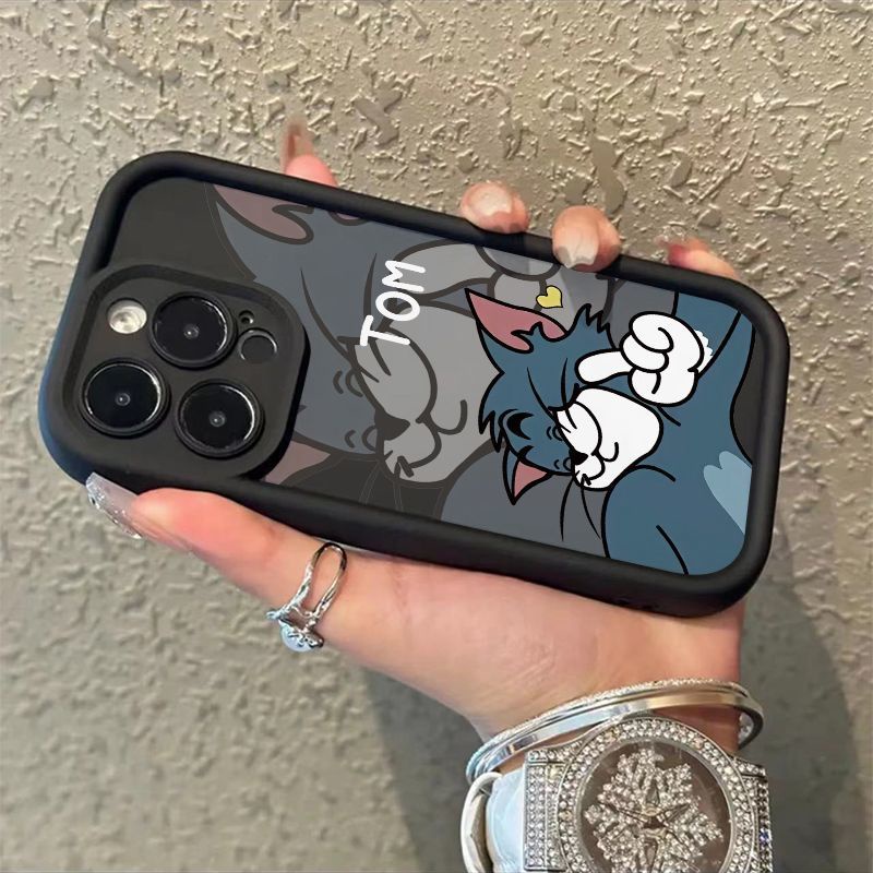 Ốp Điện Thoại Mềm Chống Sốc In Hình tom & Jerry Cho Iphone 713iphone14promax / 811 / 12 mow9