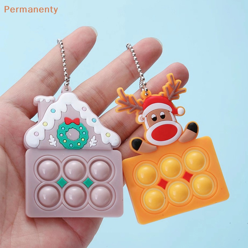 Móc Khóa Hình Ông Già Noel mini Đơn Giản Sáng Tạo Làm Quà Tặng Giáng Sinh