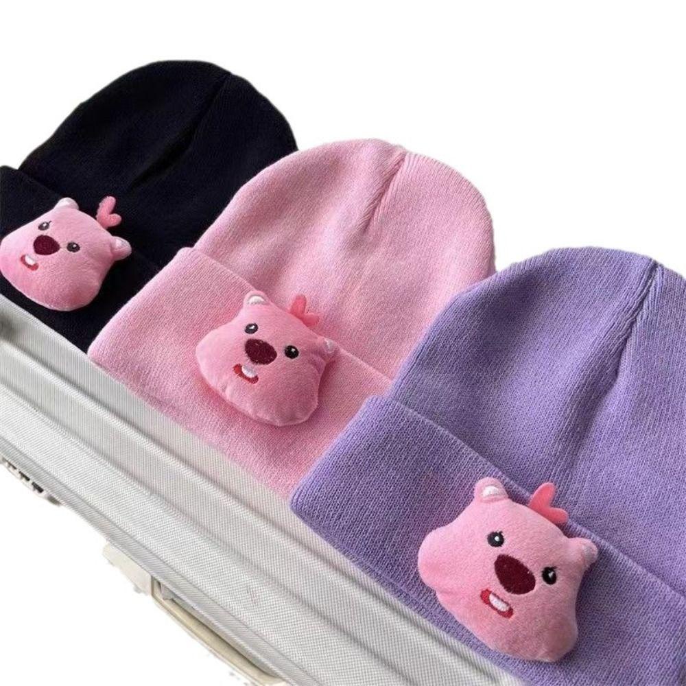 Yunhi Mũ beanie Dệt Kim Mềm Mại Đáng Yêu
