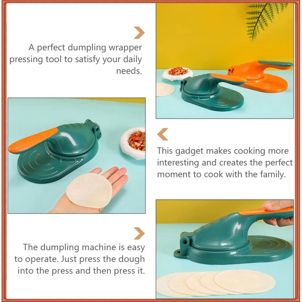 Máy ép bột bánh, Máy ép bột phẳng, Máy ép bột cầm tay chất lượng cao, Máy ép bánh bao nhựa