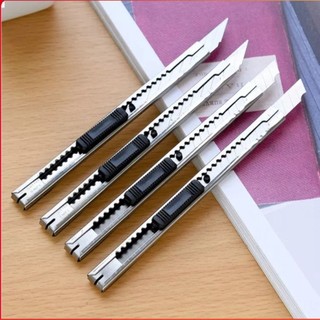 Dao rọc giấy, cắt giấy văn phòng vỏ kim loại _gd888